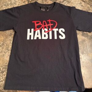 VLONE Black and red T-Shirt